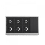 Forno Premium Stainless Steel Kitchen Package with 48" Gas Range, 2 28" Convertible Refrigerator/Freezer and 48" Range Hood - FBDL-018-04CAUS