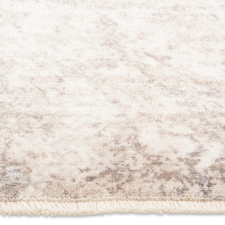 Genevie Casual Rug - 8' x 10' - Antique White/Brown