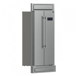 Forno Salerno 33" Stainless Steel Built-in Side-by-Side Refrigerator (15.6 Cu. Ft.) - FFRBI1805-37MG