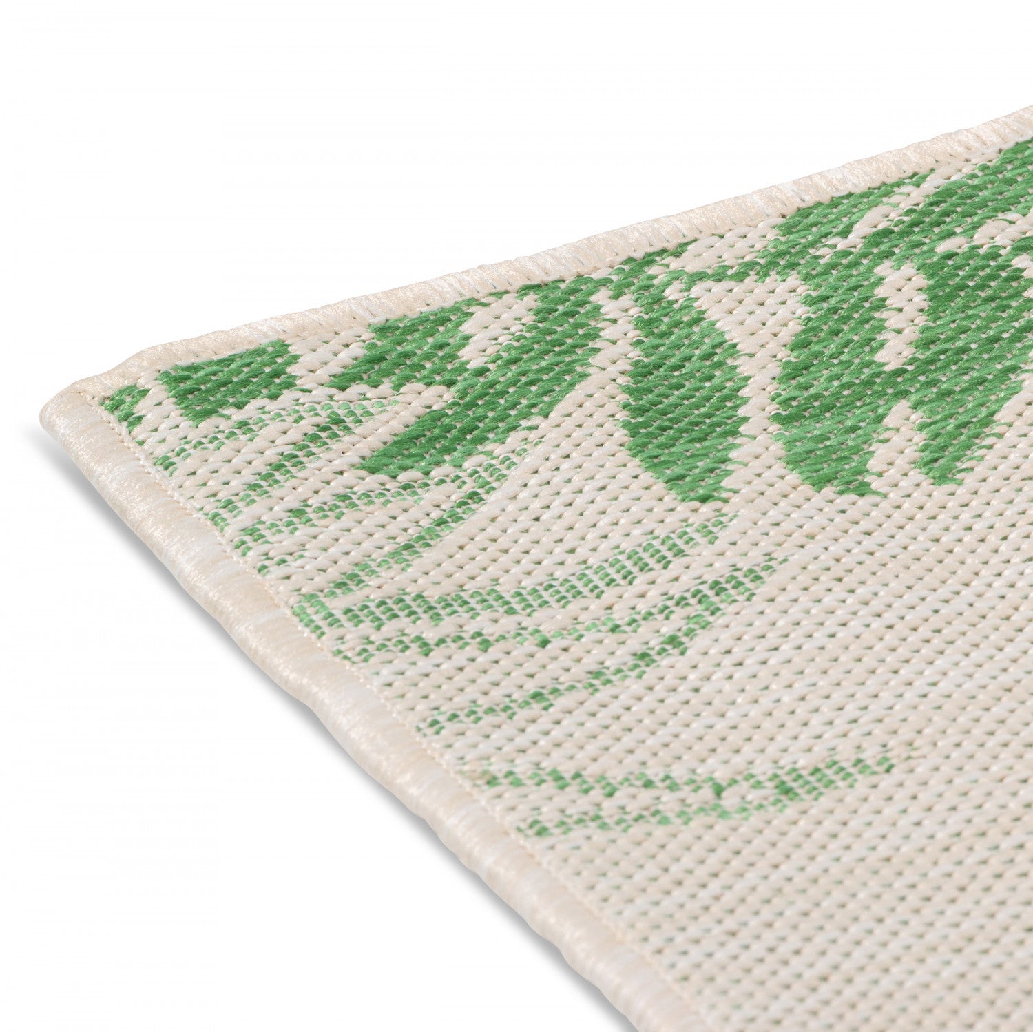 Cabana Palm Leaves Indoor/Outdoor Rug - 3' x 5' - Green