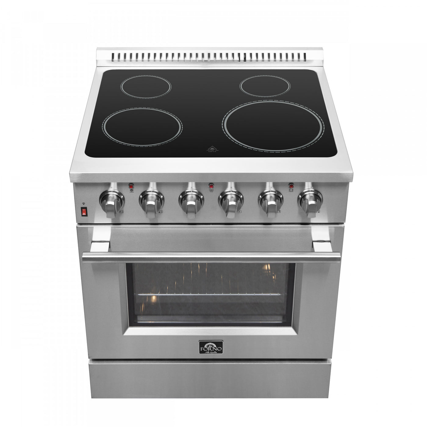 Forno Galiano 30" Stainless Steel Freestanding Electric Range With True Convection And Air Fry (4.32 Cu. Ft.) - FFSEL6083-30