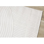 Hillary Modern Swirls Area Rug - Cream - 5' X 8'
