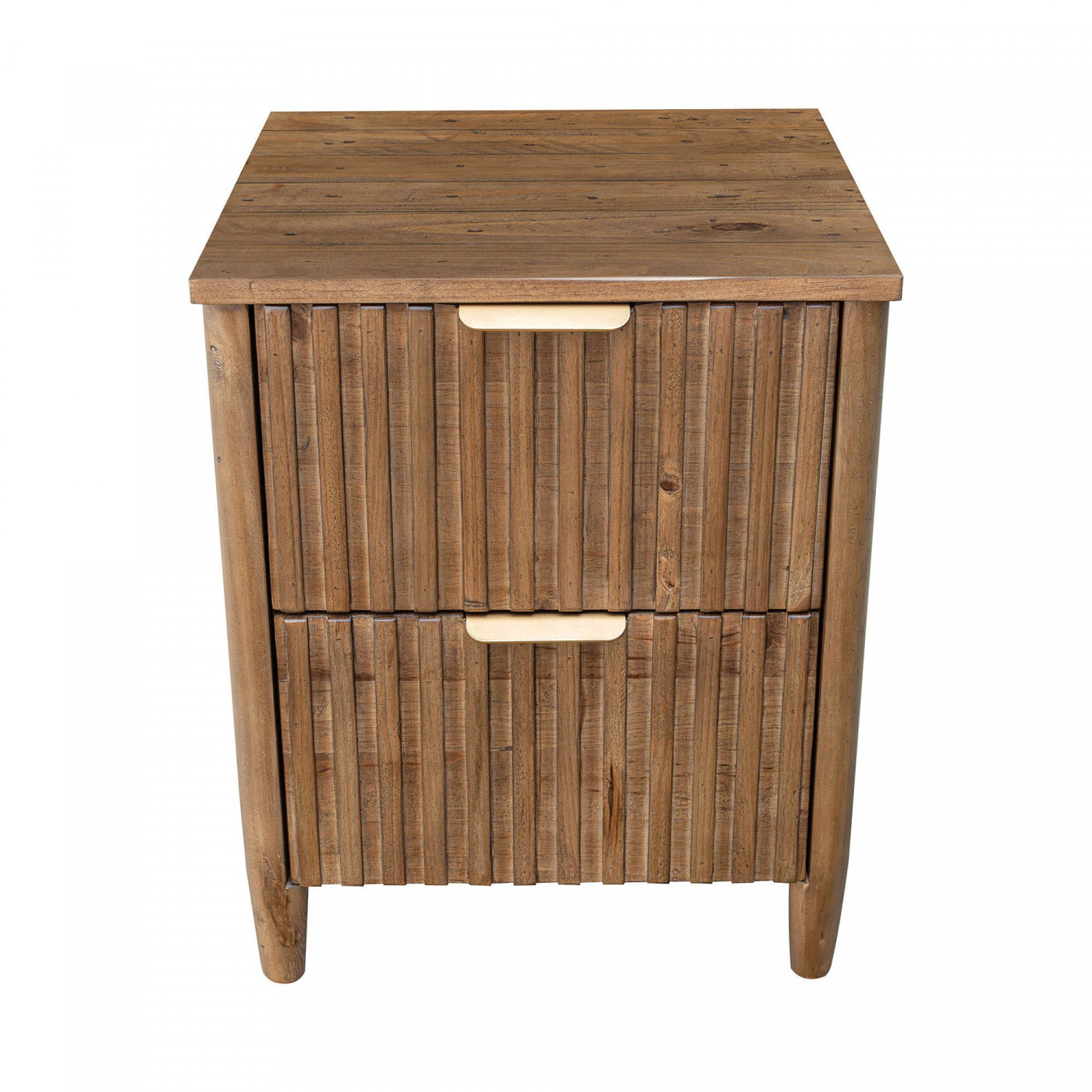 Branswell 2 Drawer Night Table - Brown