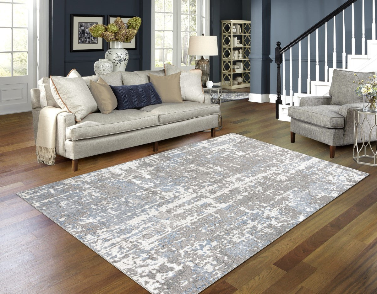 Caleb 8' X 11' Area Rug - Grey