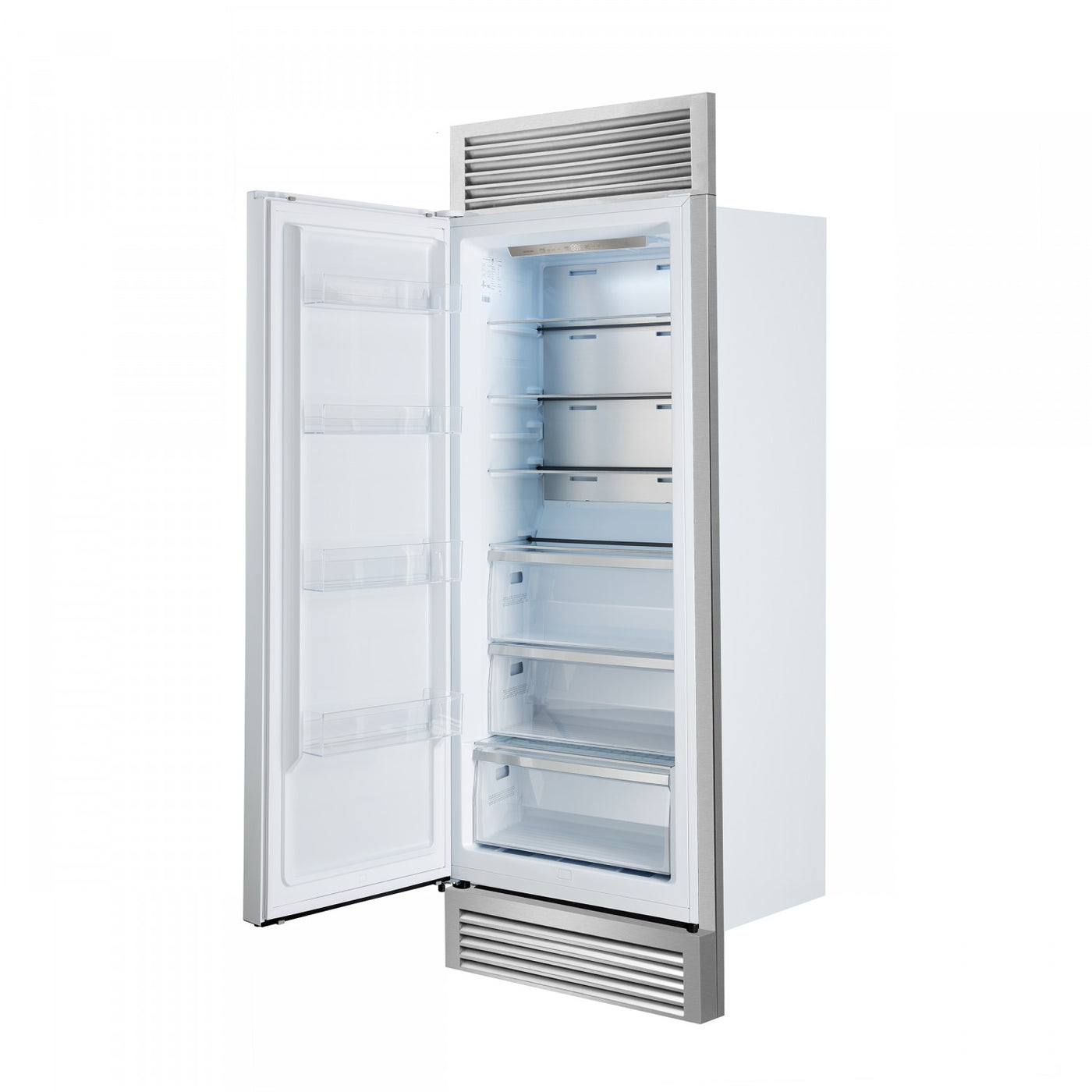 Forno Maderno 28" White Built-In Convertible Refrigerator/Freezer with Left Swing Door (13.6 Cu. Ft.) - FFFFD1722-32LSG-WHT