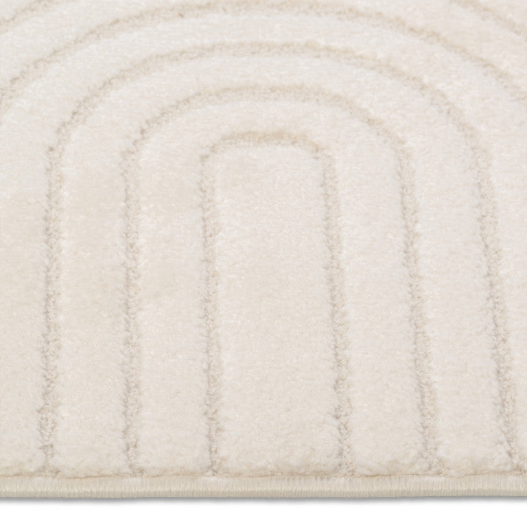 Elio Arches Rug - 9' x 12' - Almond Cream