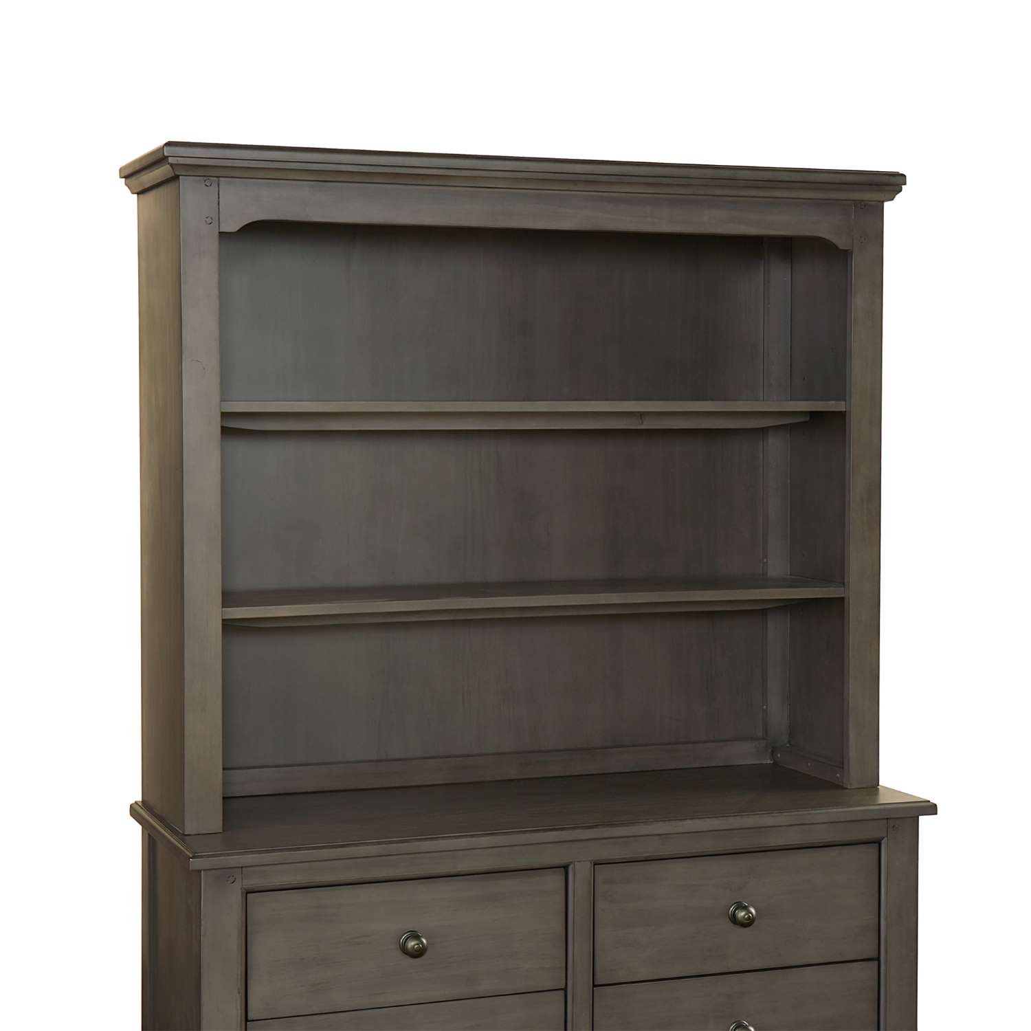 Martina Hutch/Floor Bookcase - Grey Dusk