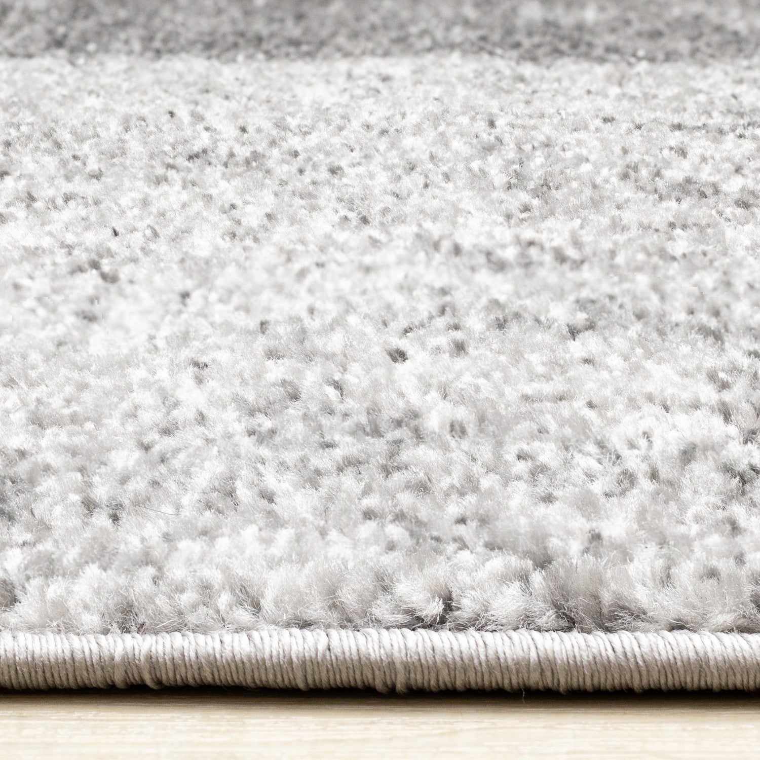 Elise Modern Geometric Area Rug - Grey Black White - 8' X 11'