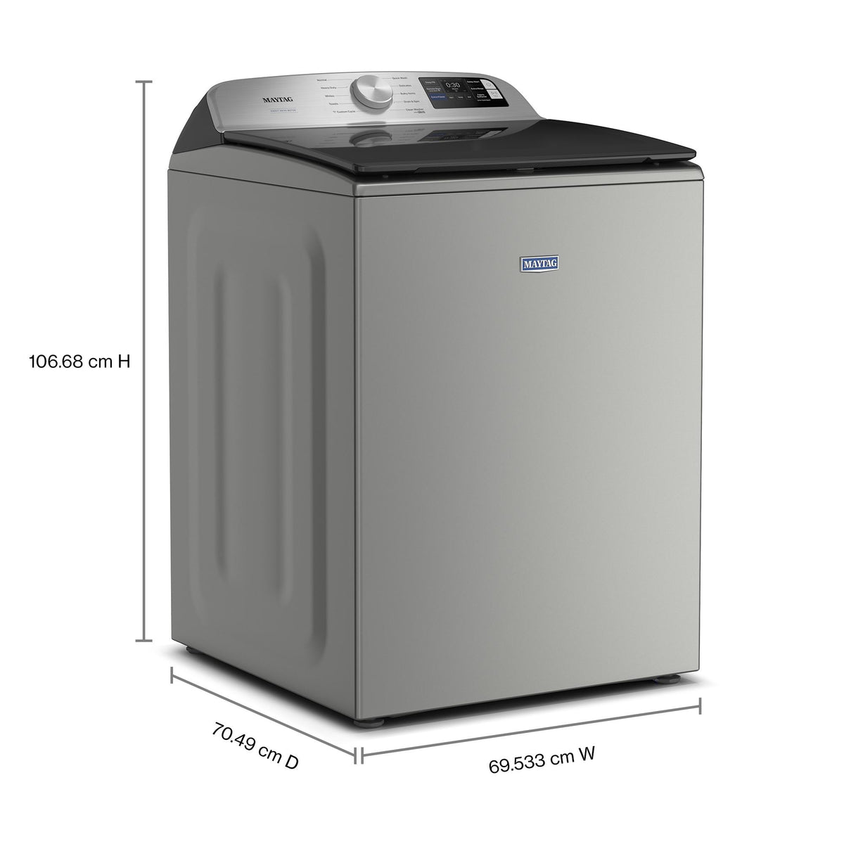 Maytag Classic Silver Top Load Washer (6 cu. ft.) - MTW6205RR