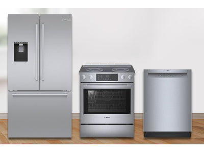 Bosch 3-Piece Stainless Steel Kitchen Appliance Package
