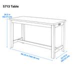 Tyon Dining Room Package - Espresso - 4-Piece Set