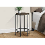 Remi Side Table - Black/Brown
