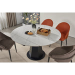 Akira Extendable Dining Table - Snowy White