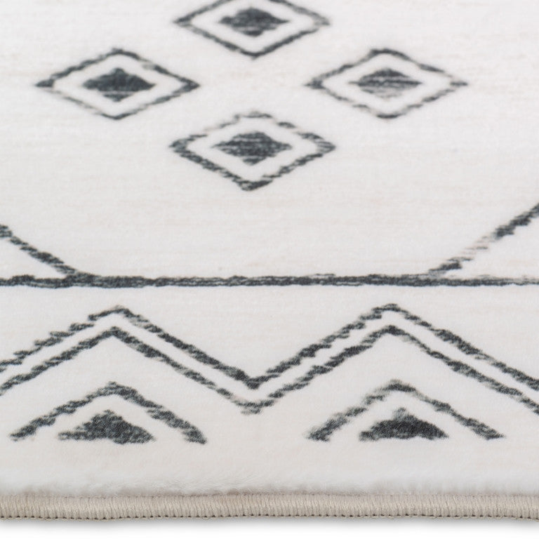 Touch Modern Rug - 6' x 9' - Black