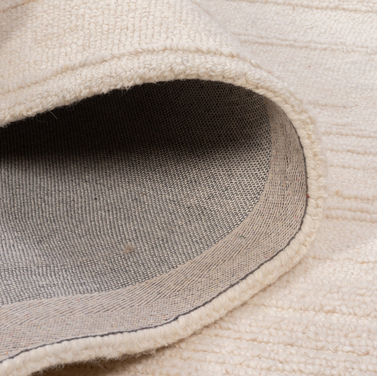 Morris Striped Rug - 9' x 12' - Soft Cream