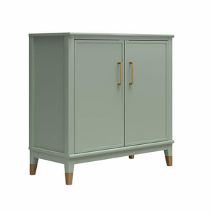 Westerleigh 2-Door Accent Cabinet - Pale Green