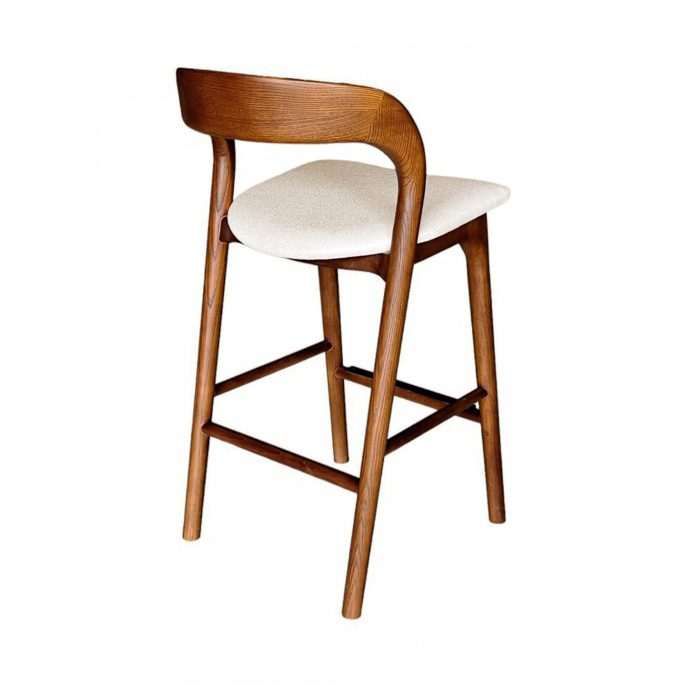 Brivonne Counter Stool - Walnut Frame