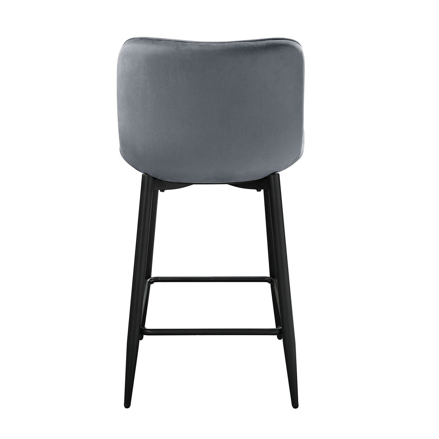 Nya Counter Stool - Grey - Set of Two