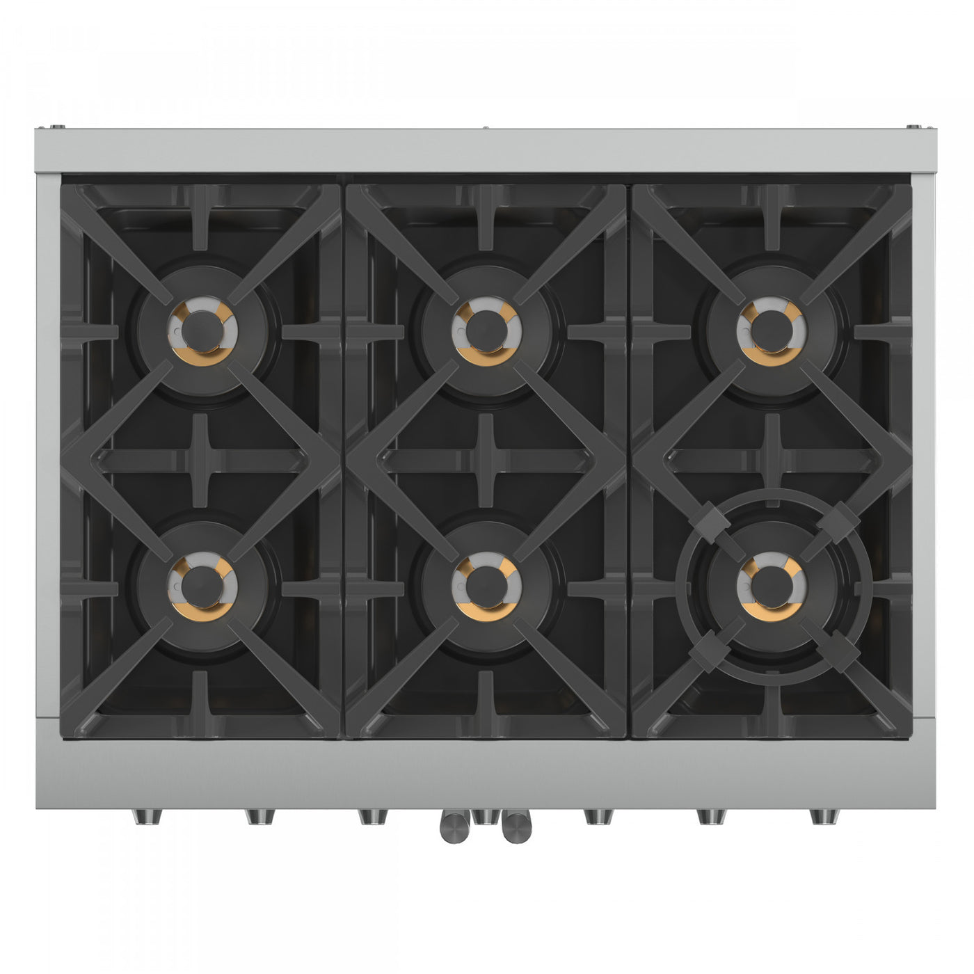 Forno Capriasca 36" Stainless Steel French Door Freestanding Gas Range (5.36 Cu. Ft.) - FFSGS6460-36