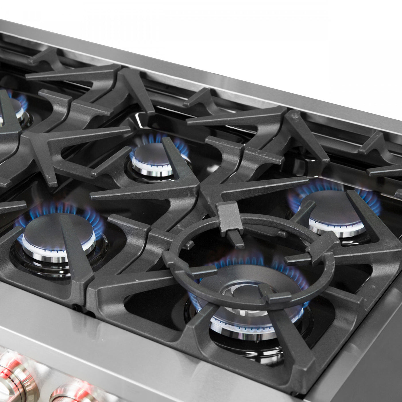 Forno Massimo 60" Stainless Steel Freestanding Double Oven Gas Range (8.64 Cu. Ft.) - FFSGS6239-60