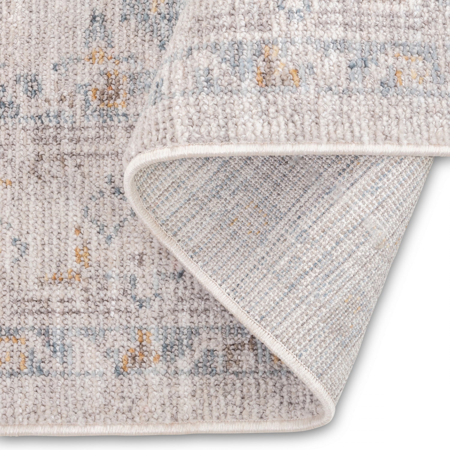 Poetic Traditional Rug - 8' x 10' - Antique White/Brown