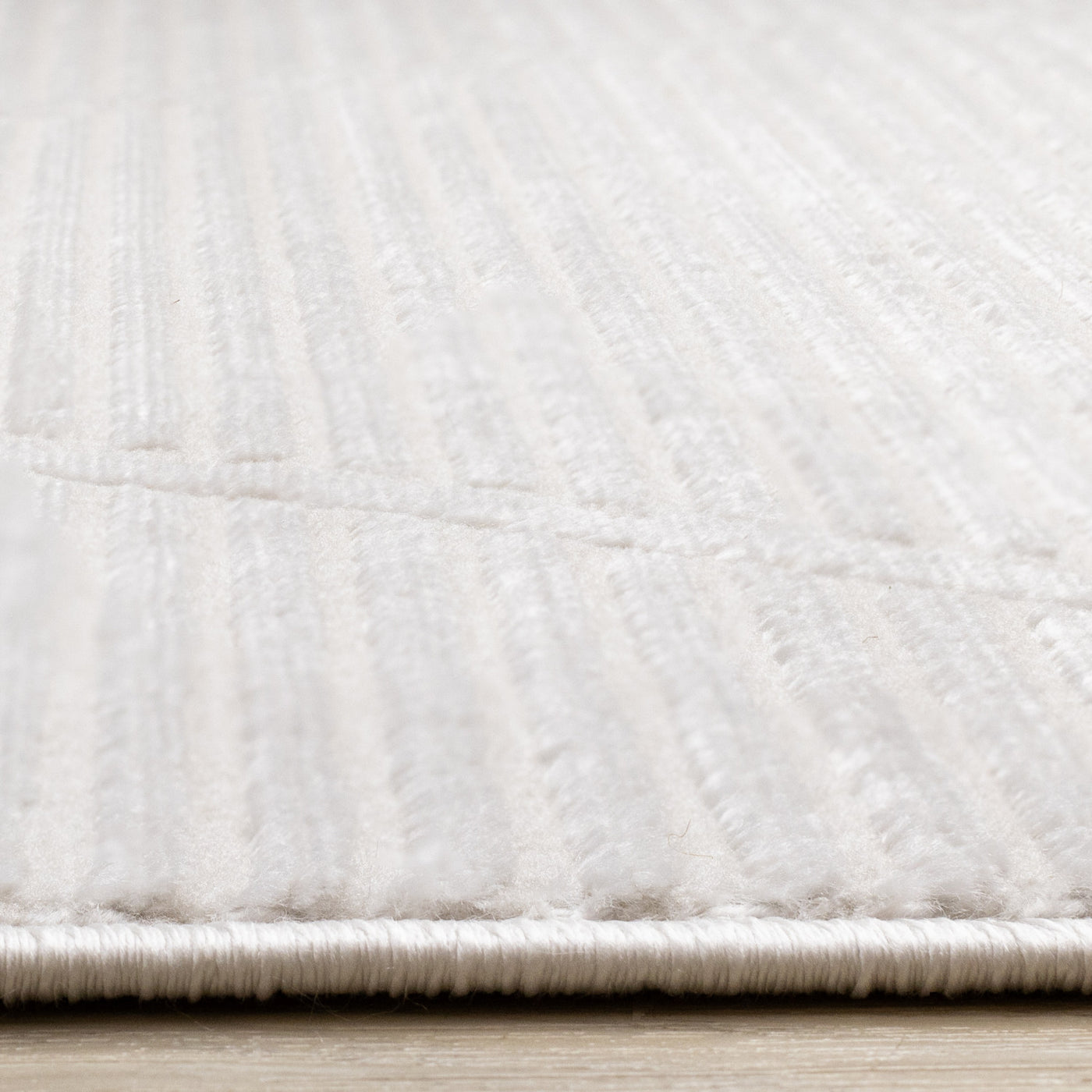 Logan Modern Lines Area Rug - Cream - 5' X 8'