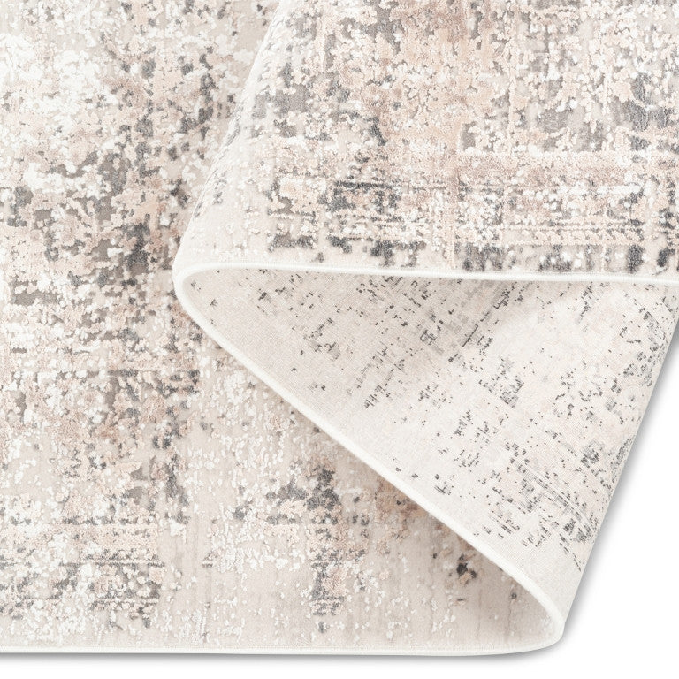 Skadi Mosaic Rug - 8' x 10' - Grey/Beige