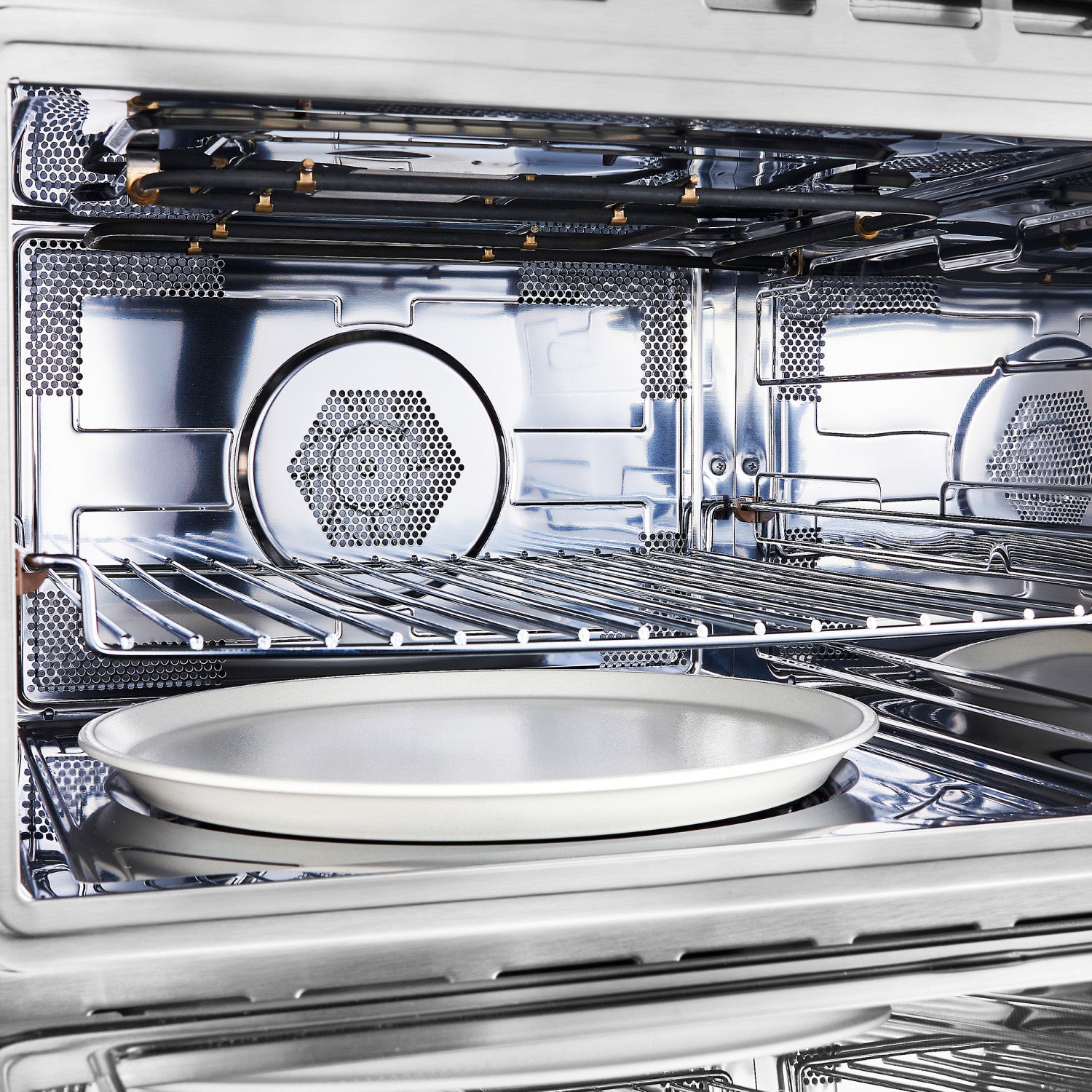 Forno Oliena White 24" Built-In Microwave Convection Oven (1.6 Cu. Ft.) - FMWDR3093-24WHT