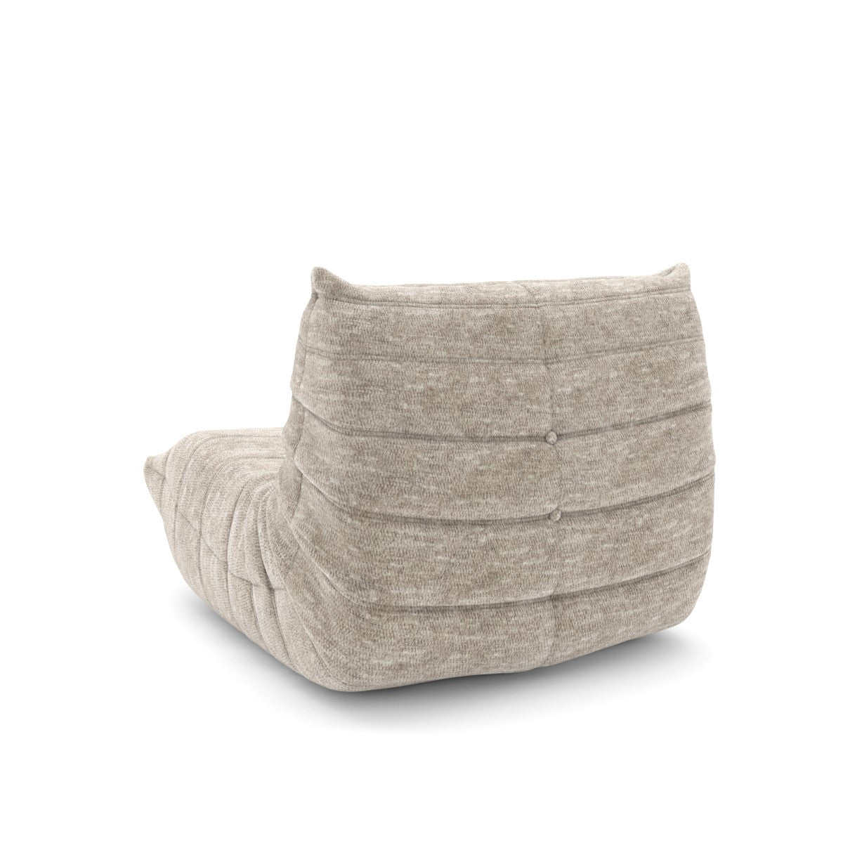 Dontae All-Foam Armless Chair - Beige