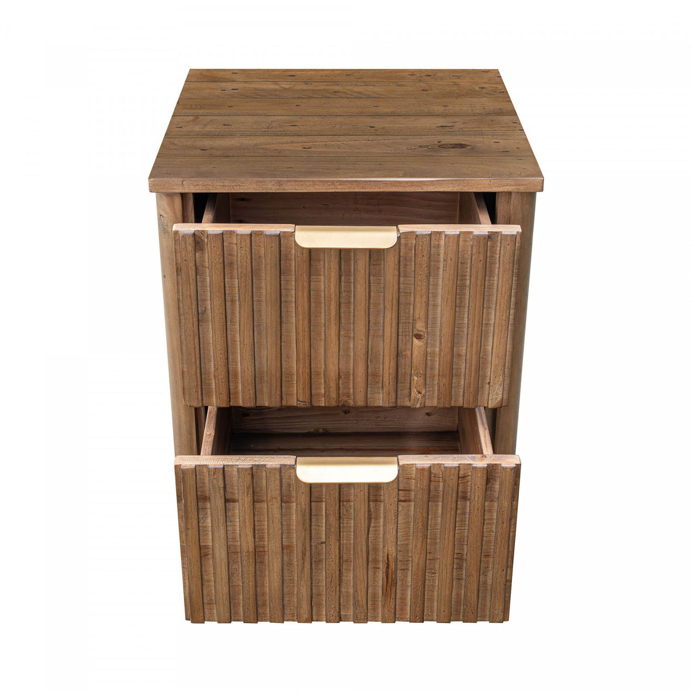 Branswell 2 Drawer Night Table - Brown