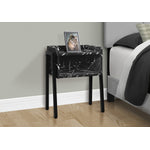 Jora Side Table - Marble Black