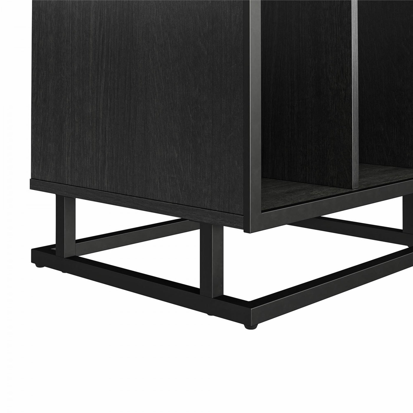 Regal Turntable Stand/End Table - Black Oak