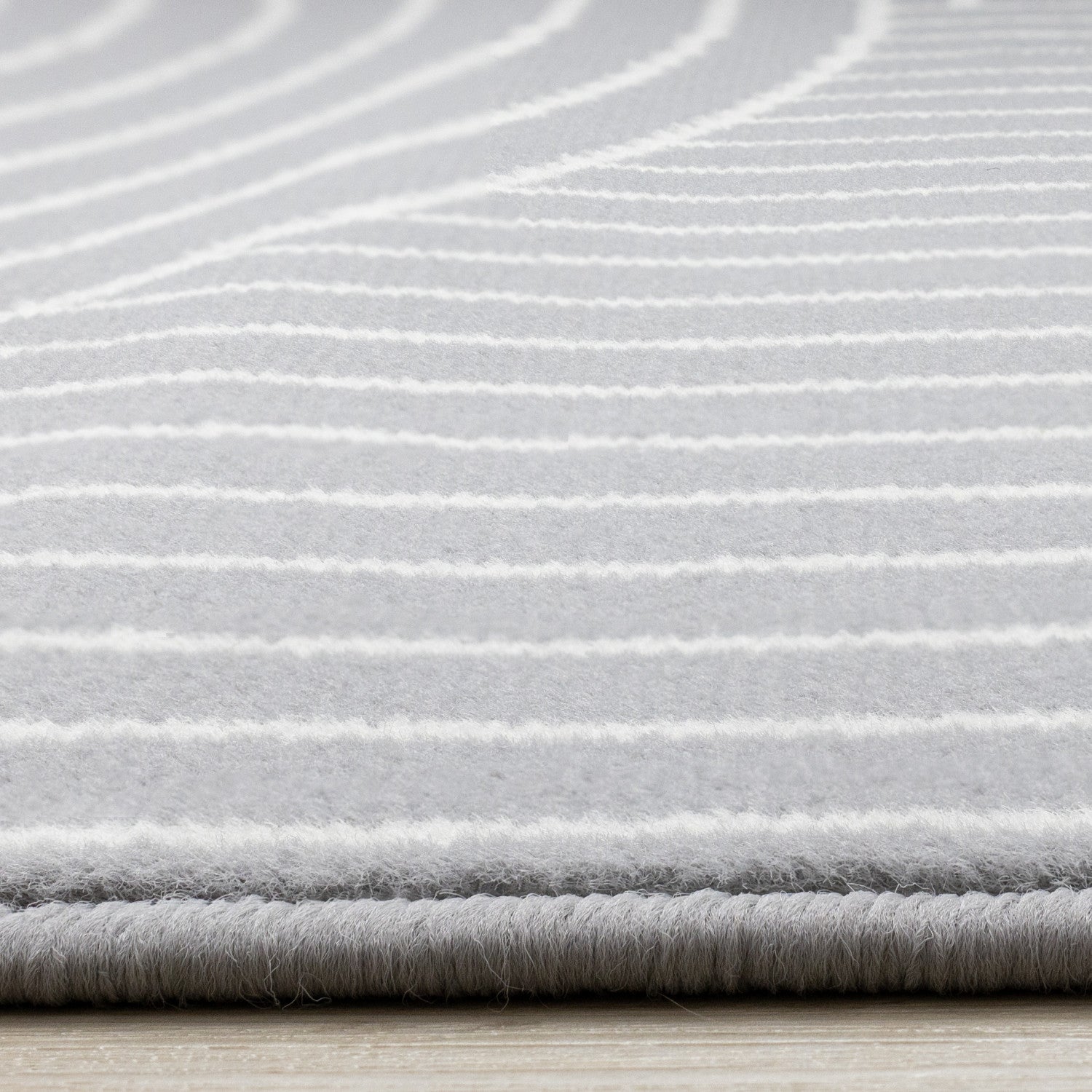 Functional Modern Arches Area Rug - Grey White - 8' X 11'