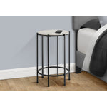 Remi Side Table - Beige/Black