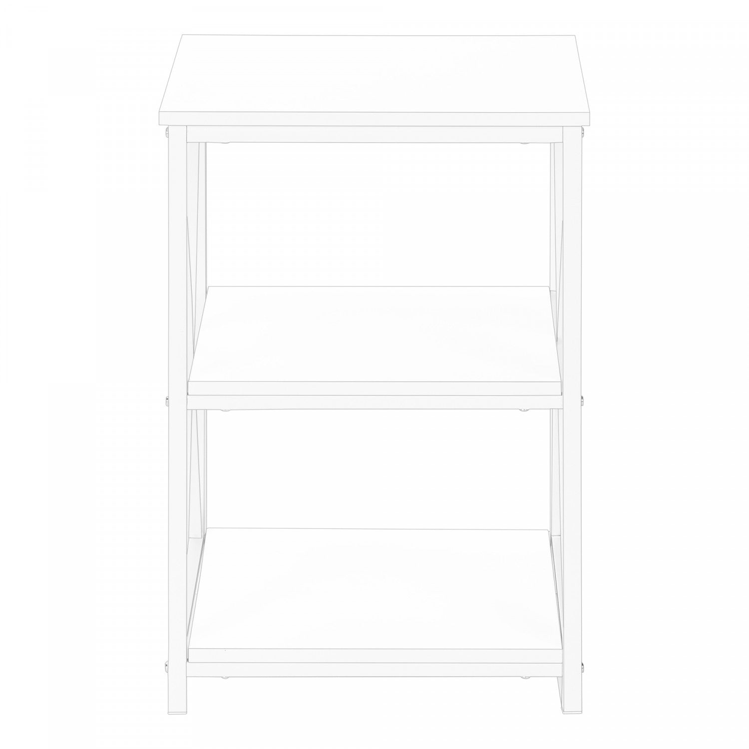 Miren Side Table - White