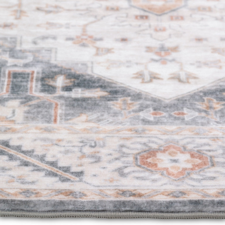 Touch Medallion Rug - 6' x 9' - Multi-Colour