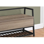 Fyra Bench - Dark Taupe