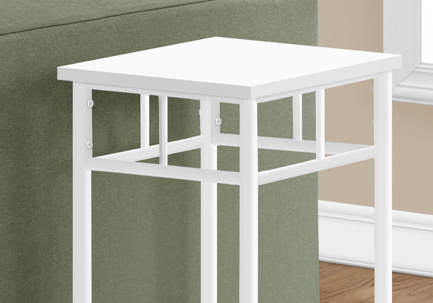 Ilka Side Table - White