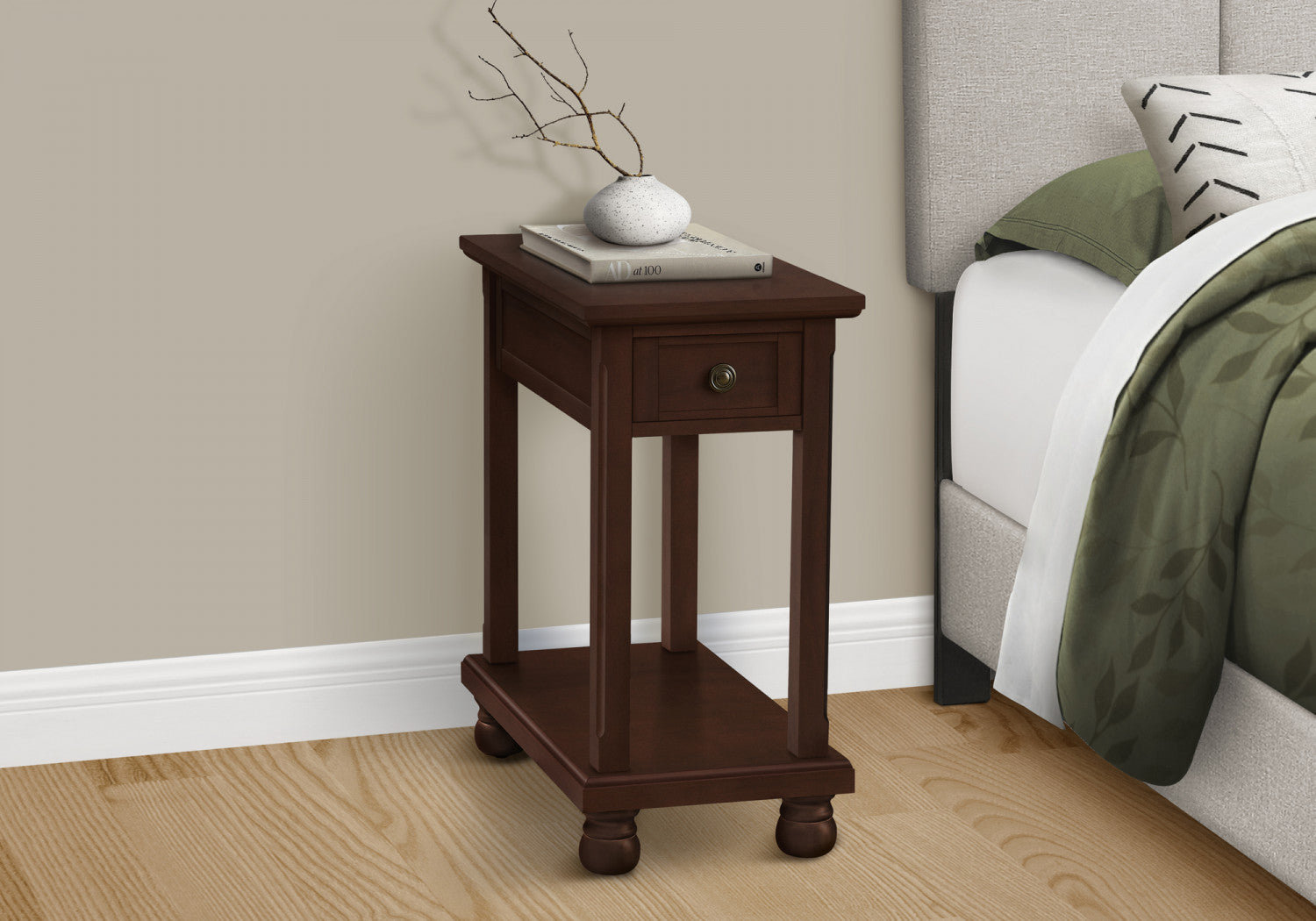 Cova Side Table - Espresso