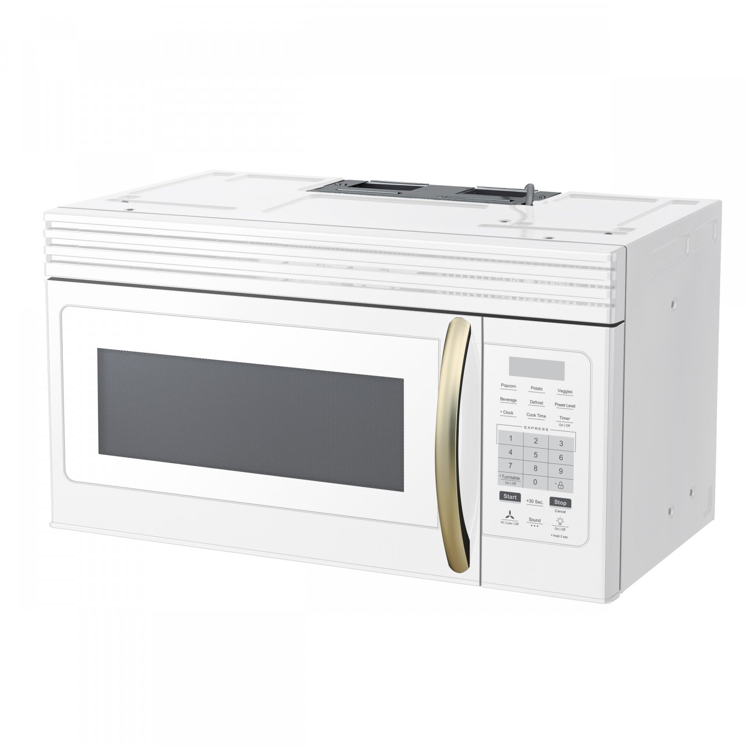 Forno Scalo White 300 CFM Over-the-Range Microwave (1.6 Cu. Ft.) - FOTR3007-30WHT