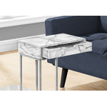 Sora Side Table - White Marble