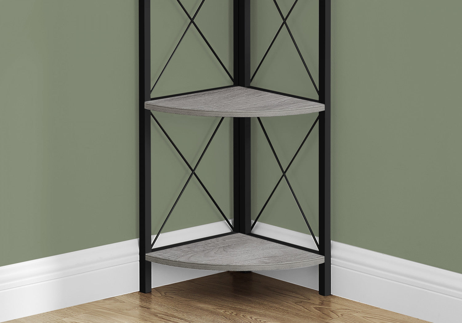 Zeva Bookcase - Grey