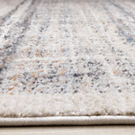 Sadie Casual Contemporary Area Rug - Grey Beige - 5' X 8'