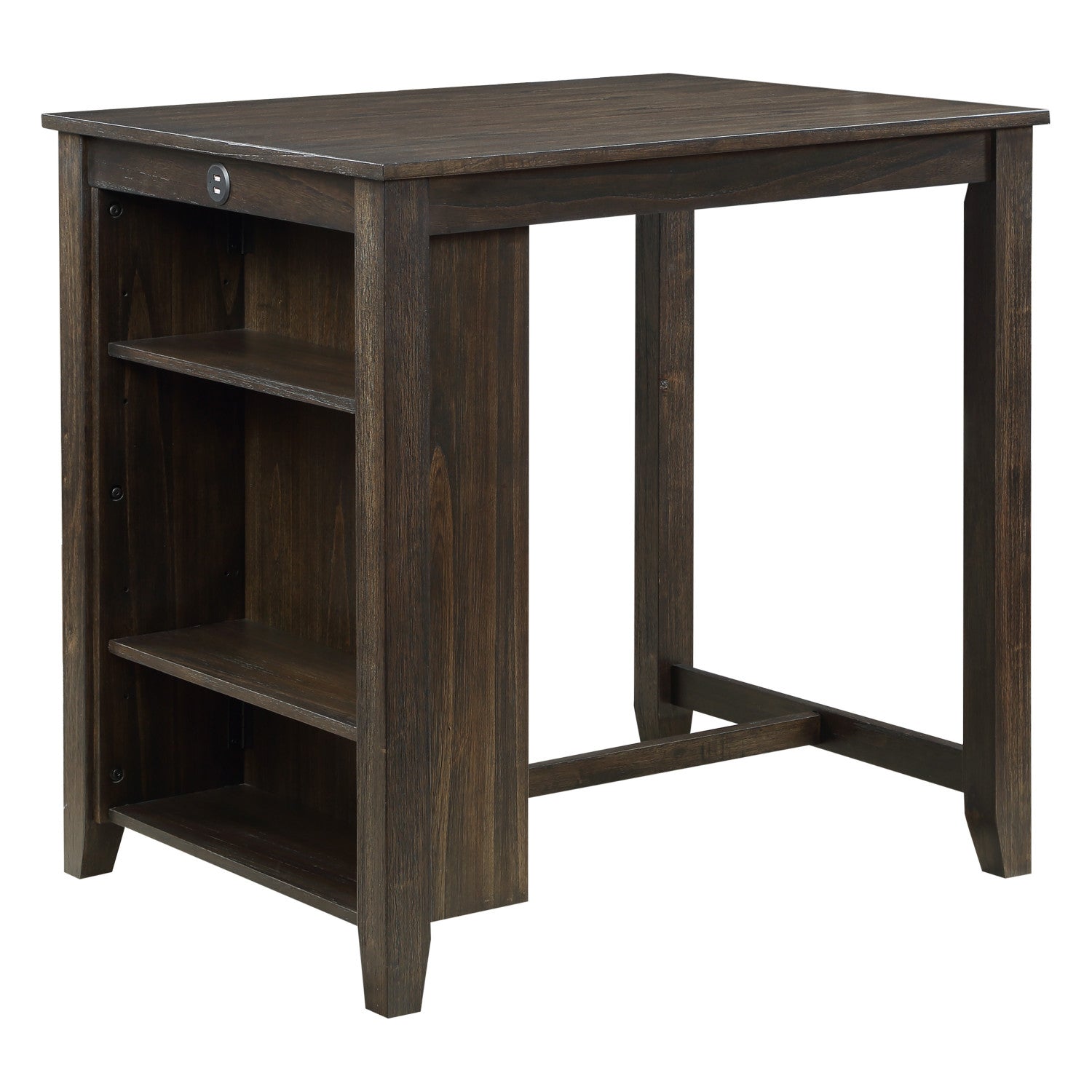 Giorno Counter-Height Dining Room Package - Brown Cherry - 3-Piece Set