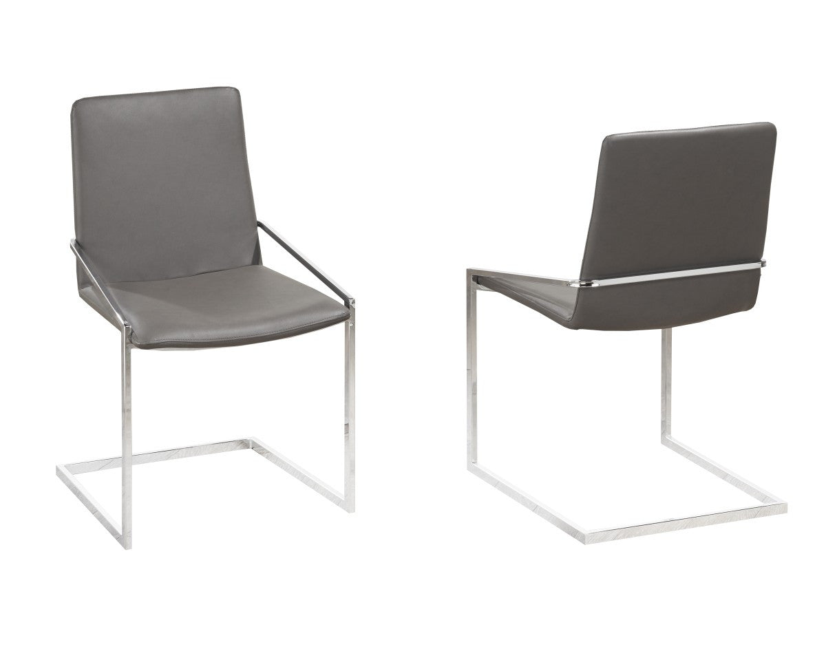 Kael Dining Chair - Grey - Set of Two