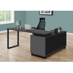 Runo Desk - Modern Grey