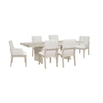 Savona 7-Piece Extendable Dining Set - Antique White