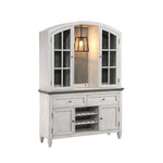 Greyridge Farm Buffet and Hutch - Grey, White