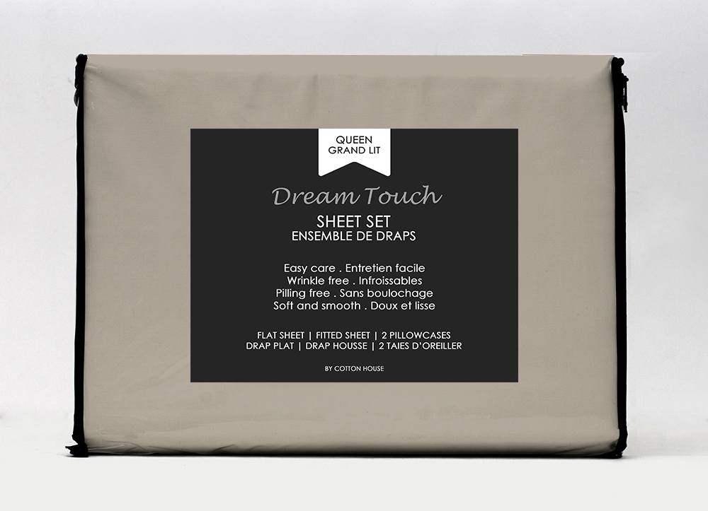 Cotton House Microfibre Twin Sheet Set - Assorted Colours