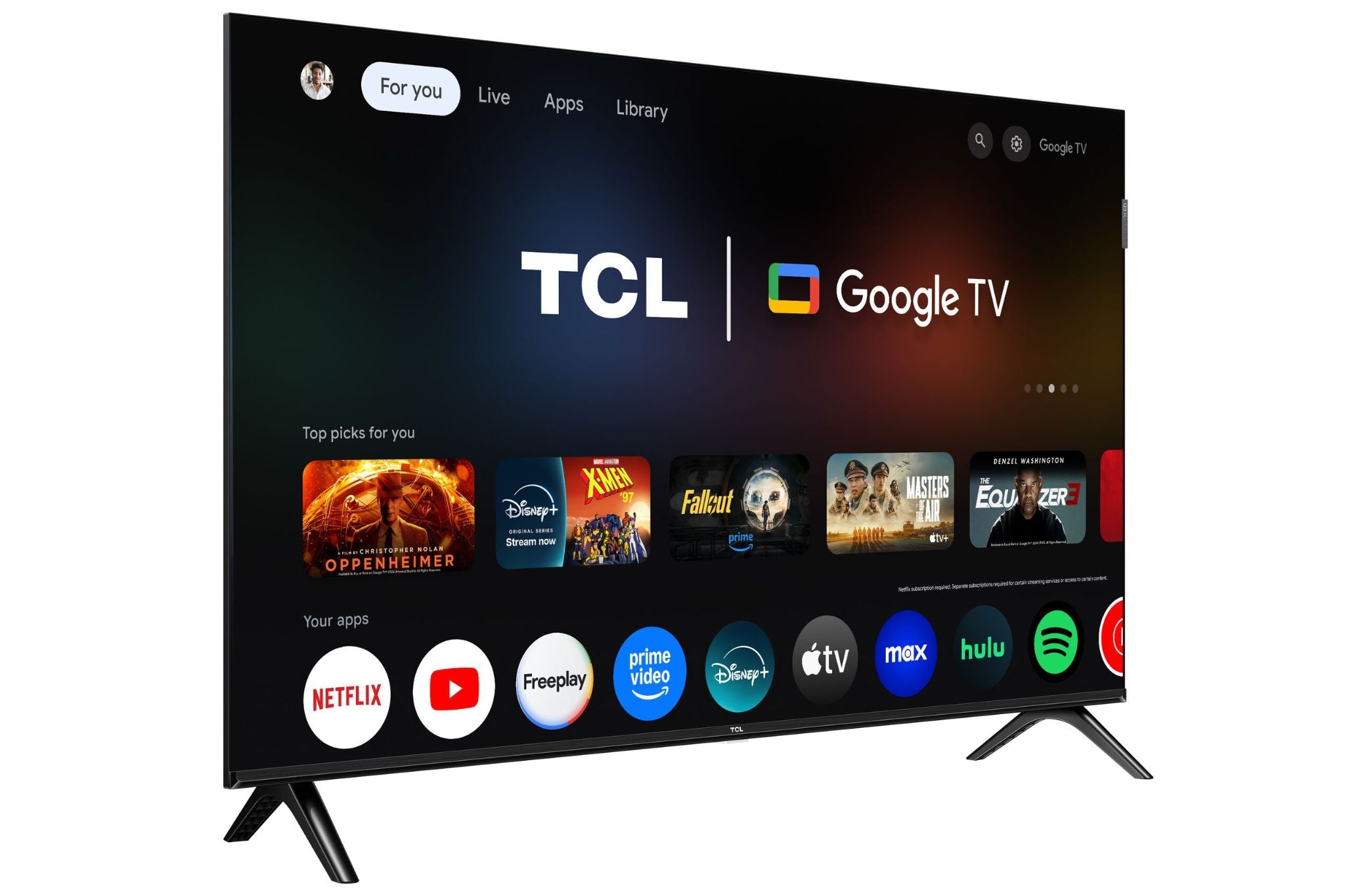 TCL 32" Q3K Series 1080P FHD QLED Smart TV with Google TV – 32Q3K